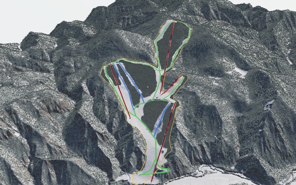 Aizu Kogen Takahata 3D trail map
