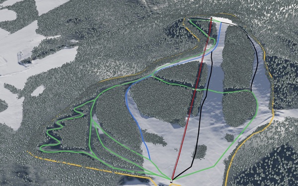 Engaru Rock Valley 3D trail map