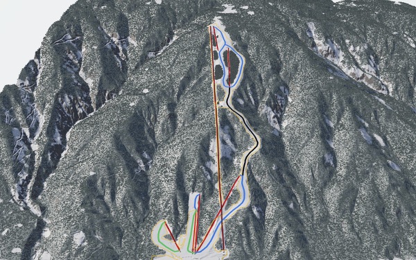 Fujimi Panorama Resort 3D trail map