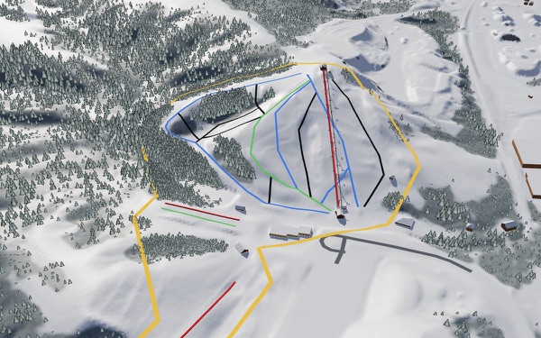 Great Bear Recreation Park 3D trail map