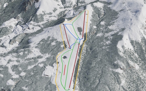 Kuju Forest Park 3D trail map