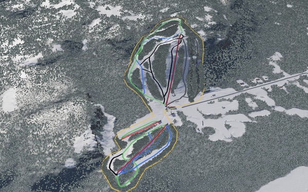 Loch Lomond 3D trail map