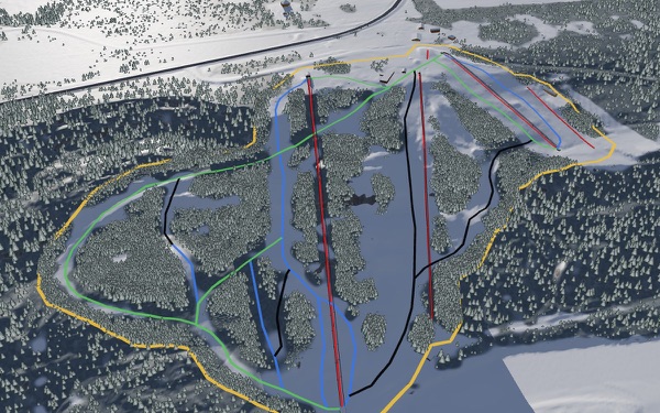 Nitehawk 3D trail map