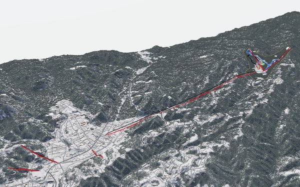 Ober Mountain Adventure Park & Ski Area 3D trail map