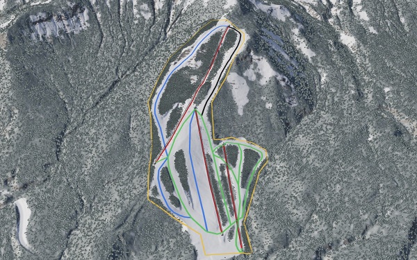 Sanlaiva 3D trail map