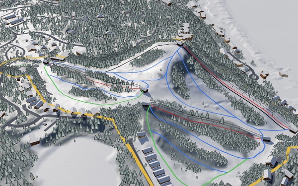 The Homestead 3D trail map