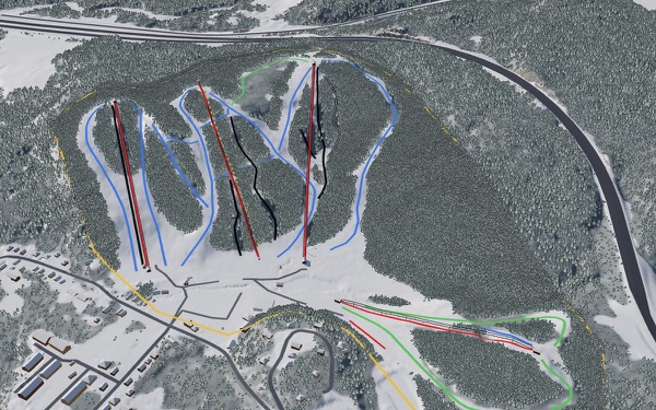 Vorlage 3D trail map