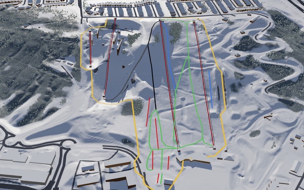 WinSport (Canada Olympic Park) 3D trail map